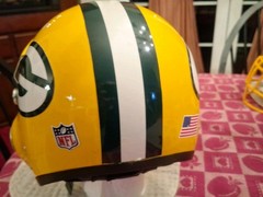 Green Bay Full Size Aviation Fighter Jet Helmet
