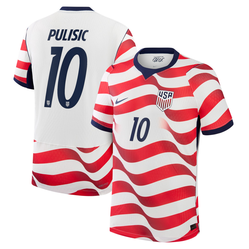 Nike USMNT 2026 Pulisic #10 Home Authentic Match Jersey: Size: X-LARGE (XL)