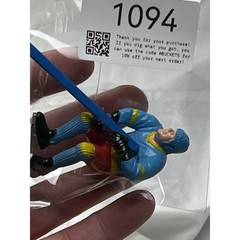 Unknown Table Top Hockey Player Blue Yellow Red Free Fast Shipping!