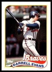 1989 Topps Traded Darrell Evans Baseball Cards #31T