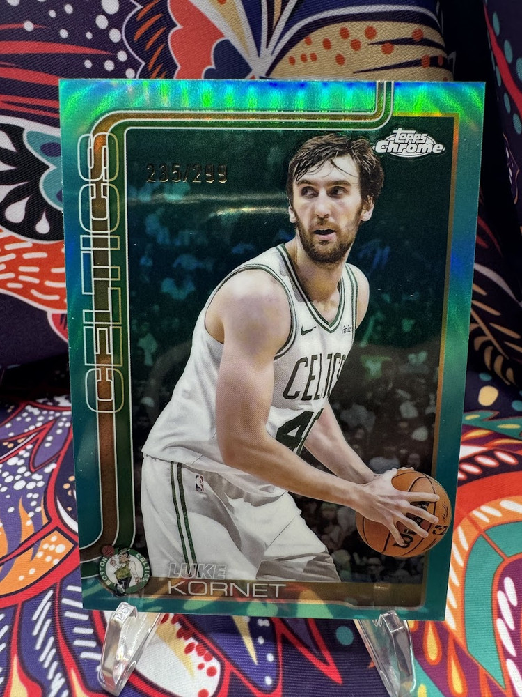 Luke Kornet – #235/299 – TEAL REFRACTOR – 2025-26 Topps Chrome – 37