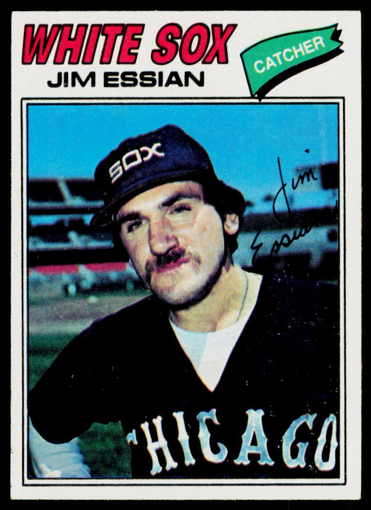 1977 Topps Jim Essian 529 RC Chicago White Sox