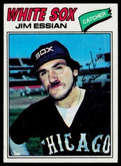 1977 Topps Jim Essian 529 RC Chicago White Sox