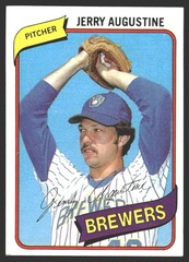 Jerry Augustine #243 1980 Topps Milwaukee Brewers