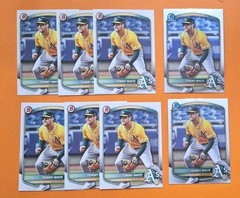 Lot 8 RC Tommy White 2025 2X Bowman Draft Chrome BDC-88 6X Bowman Draft BD-88