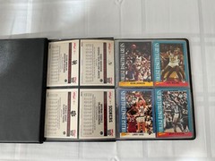 1992 Kellogg&rsquo;s Raisin Bran College Basketball 18 Card Set with Original Booklet