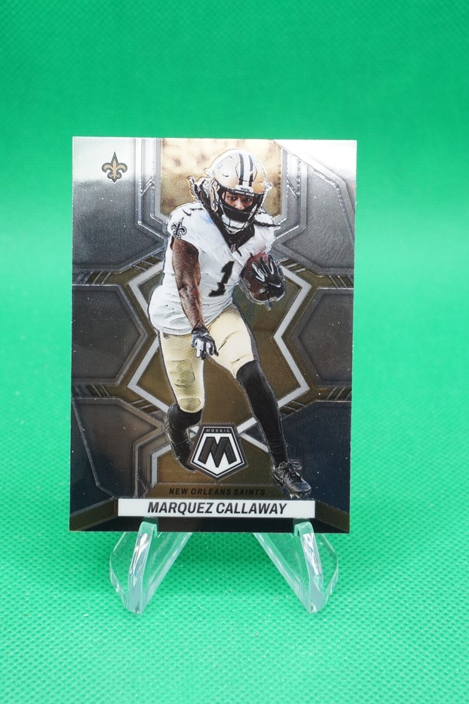 (2 Cards) 2022 Mosaic Base #141 Marquez Callaway New Orleans Saints R6220J