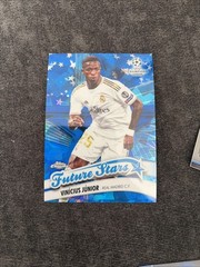 2019-20 Topps Chrome UCC Soccer Future Stars Sapphire -Vinicius Junior