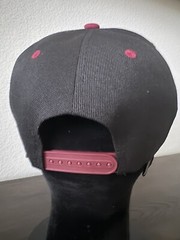 Retro Classic Throwback Washington Redskins Logo Black & Maroon Snapback Hat NEW