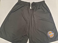 0725 NFL DENVER BRONCOS Polyester SHORTS Pockets Embroidered ORANGE BLACK NAVY