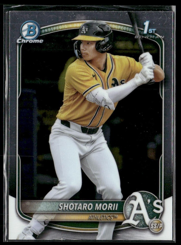 2025 Bowman Chrome – Prospects Shotaro Morii, Shotaro Morii #BCP-170 (RC)