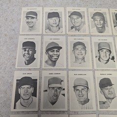 1969 Milton Bradley Baseball Game Single Cards Your Choice VG-EX Vintage