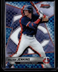 2025 Bowman&rsquo;s Best #TP-7 Walker Jenkins Blue X-Fractors /150