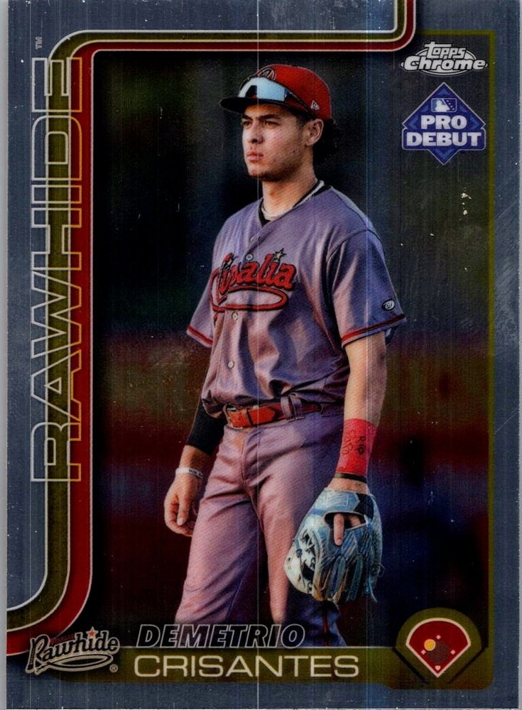 2025 Topps Pro Debut #PDC-126 Demetrio Crisantes Chrome