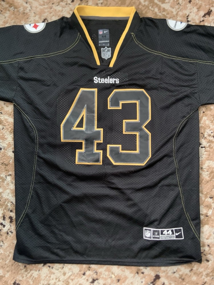 Troy Polamalu Jersey Black And Yellow Limited Edition Size 44(L)