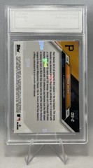 Paul Skenes Rookie Graded Gem Mint 10 2024 Topps Now #OS-2 Rookie of The Year RC