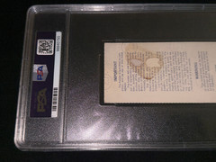 Reggie Jackson signed 1977 World Series Game 6 Ticket PSA DNA Slab Auto 10 C6507