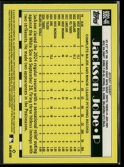 2025 Topps #90B2-44 Jackson Jobe 1990 Topps Baseball 35th Anniversary