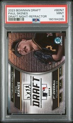 2023 Bowman Draft Bowman Draft Night #BDN7 Paul Skenes Refractor PSA 9 22/250