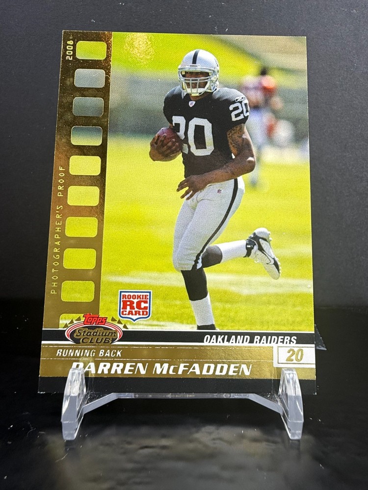CZ2-760 – 2008 Topps Stadium Club – Darren McFadden #111 – /50 – RC