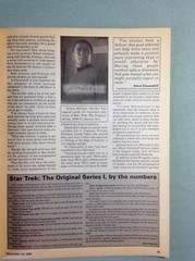 Star Trek Spock Kirk 1997 Entertainment Supplement Card Price Guide