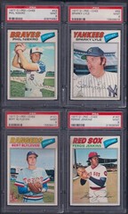 PSA 8 1977 OPC O-pee-chee Topps #115 Mark Fidrych Detroit Tigers RC; 1-CARD ONLY