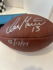Dan Marino Signed Wilson NFL Football – HOF 12/12/1994 Dolphins Pitt Panthers