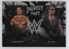 2026 Topps Chrome WWE Family Tree Rocky Johnson The Rock #FAM-JR 1q03