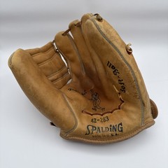 Vintage 1950s–1960s Spalding 42-283 Form Pocket Leather Baseball/Softball Glove