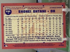 2026 Topps Series 2 Shohei Ohtani 1991 #91B2-1 Dodgers