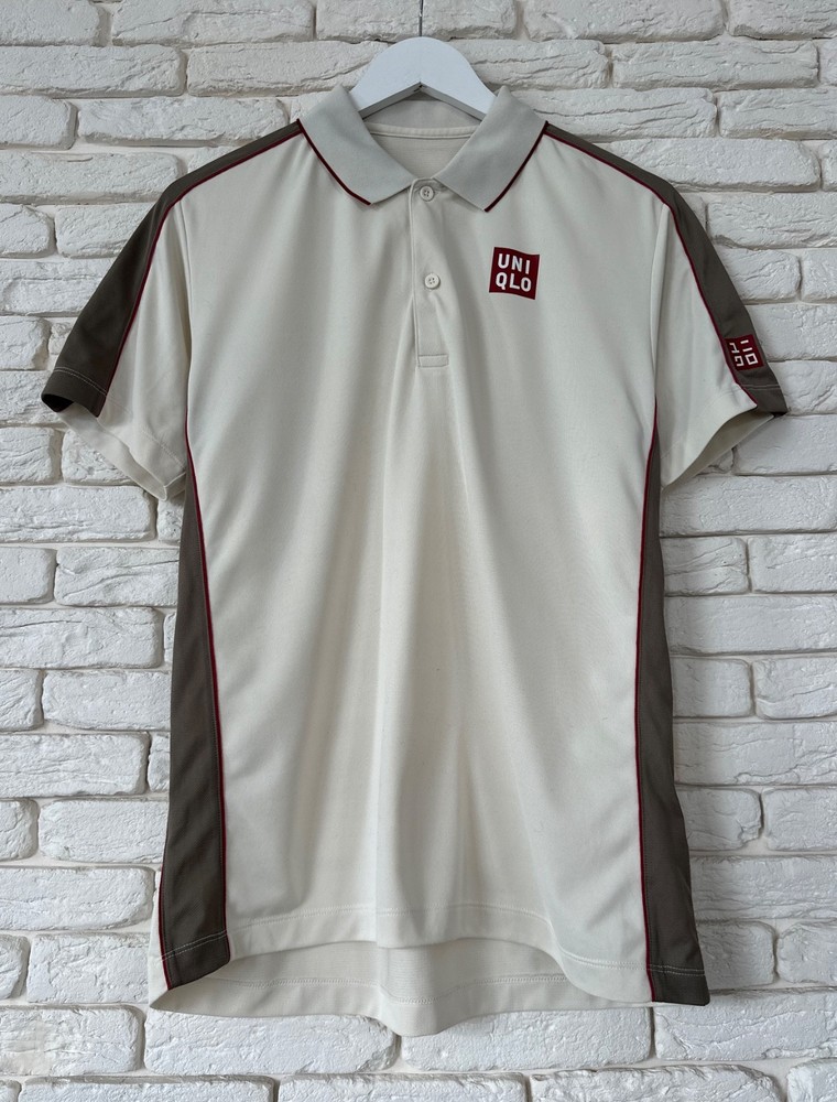 Uniqlo Logo Tennis Polo Shirt Women&rsquo;s Size M