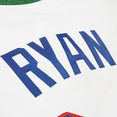 Nolan Ryan 1993 Texas Rangers Cooperstown Men&rsquo;s Home White Jersey w/ Patch