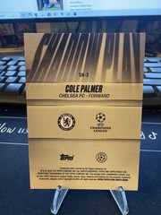 Cole Palmer 2025-26 Topps Finest UEFA Club Shadow Play SP #SH-3 Chelsea