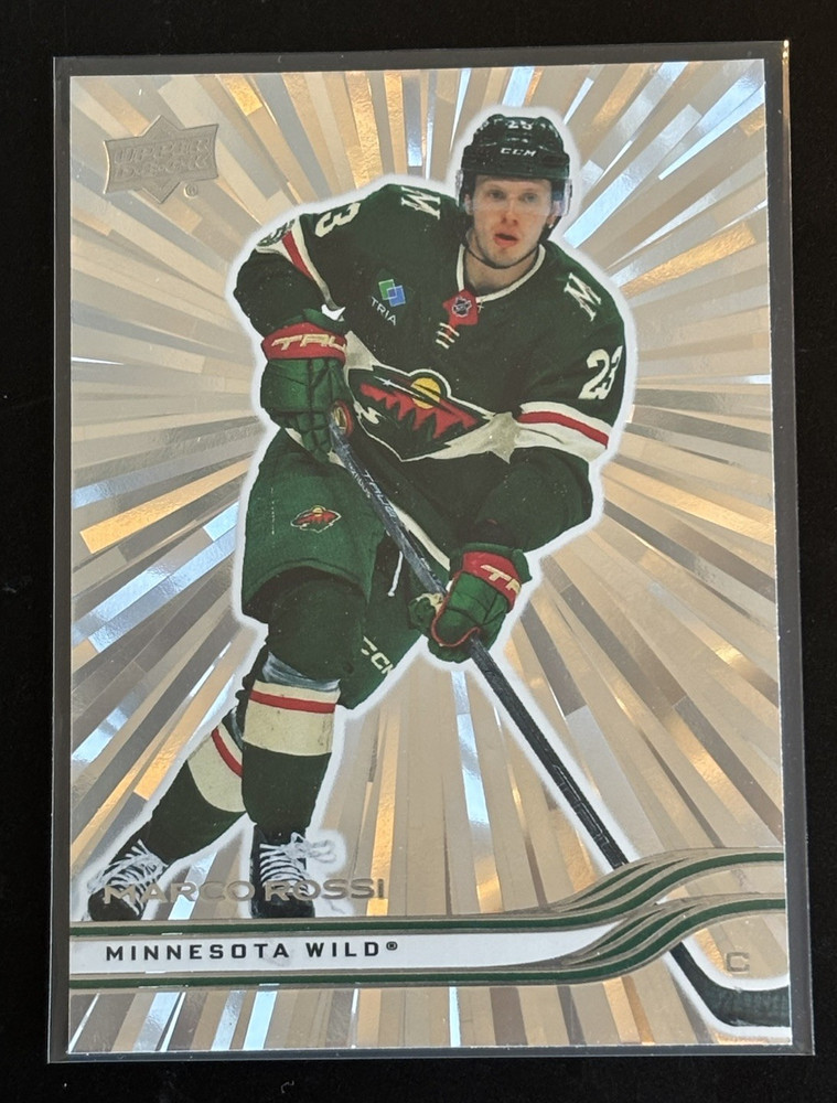 Upper Deck 2025-26 Extended Series Outburst Marco Rossi Minnesota Wild #563 💥