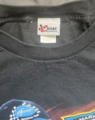 Vintage NASCAR T Shirt Mark Martin Roush Racing Mens Large 90s Chase Authentics