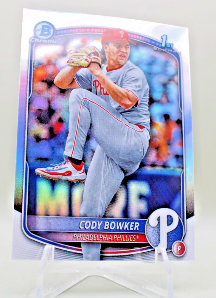 2025 Bowman Draft Chrome Cody Bowker #BDC-140 Refractor