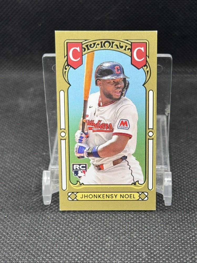 2025 Topps 205 Jhonkensy Noel #NNO T80 Rookie Series Mini Cleveland Guardians