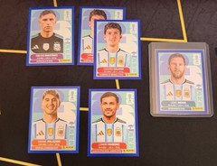 Blue Parallel Panini 2026 World Cup Stickers YOU CHOOSE