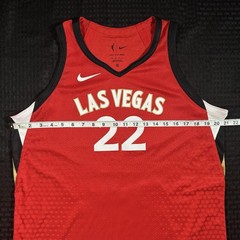 Nike WNBA A’ja Wilson Las Vegas Aces Authentic Pro Cut Stitched Jersey Sz Large