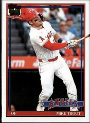 2026 Topps Baseball Mike Trout 1991 #T91-1 Angels