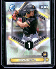 Konnor Griffin 2026 Bowman Chrome Top 100 Refractor #BTP-1 Pirates Rookie (RC)