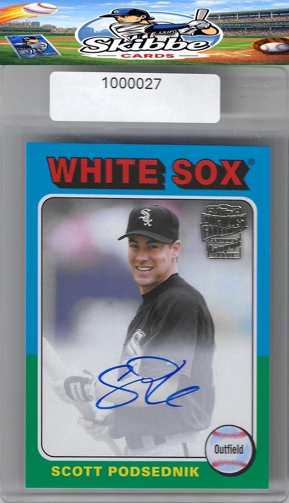2021 Topps Archives #FFA-SP Scott Podsednik Fan Favorites Autographs