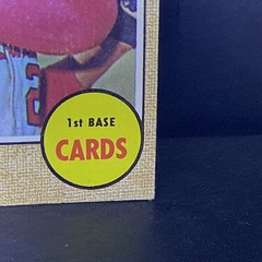 1968 Topps – Orlando Cepeda #200 Giants/Cardinals HOF in EX Condition « LOOK »