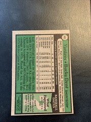#485 Bucky Dent New York Yankees￼ 1979 Topps Cb15