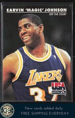 Earvin « Magic » Johnson 1992 SkyBox USA #32 USA