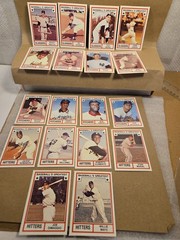 1982 TCMA Baseball Greatest Hitters Sluggers Pitchers 18 Mantle Aaron Mays EX-M