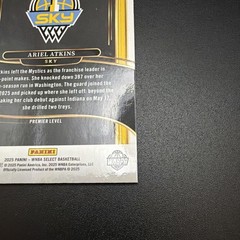2025 Panini Select Wnba Bass Ariel Atkins #196 Premier Level