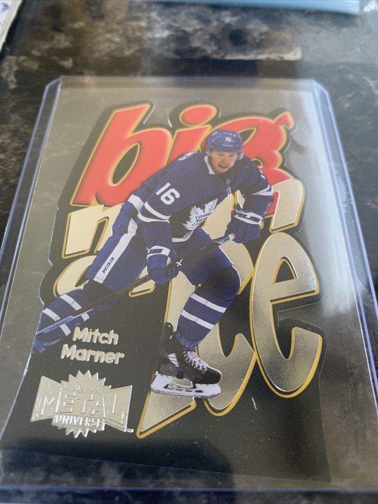 mitch marner 2021-22 Metal Universe Big Man On Ice Card #bm-29
