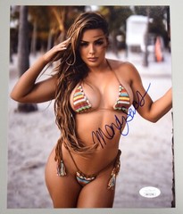 Mandy Rose Signed 8×10 Photograph Autograph NXT WWE JSA HOLO (IMAGE #19)