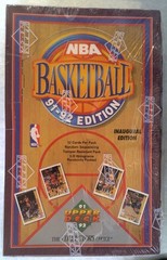 1991-92 Upper Deck Low Series Hobby Basketball Box 36 Packs
